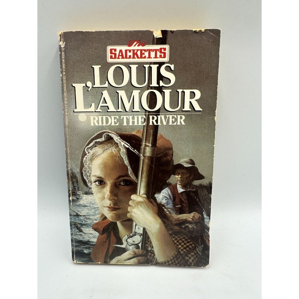 Ride The River Louis LAmour 1983 Paperback Western Adventure Pre-Owned - Good
